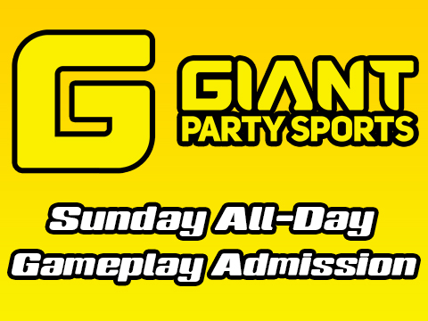 Giant Party Sports Ticket Admission for Airsoft Gameplay Only (Ticket: All Day Sunday)