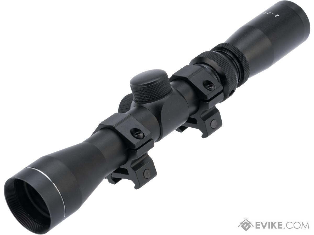 AIM Sports 2-7x32 Long Eye Relief Tactical Scope