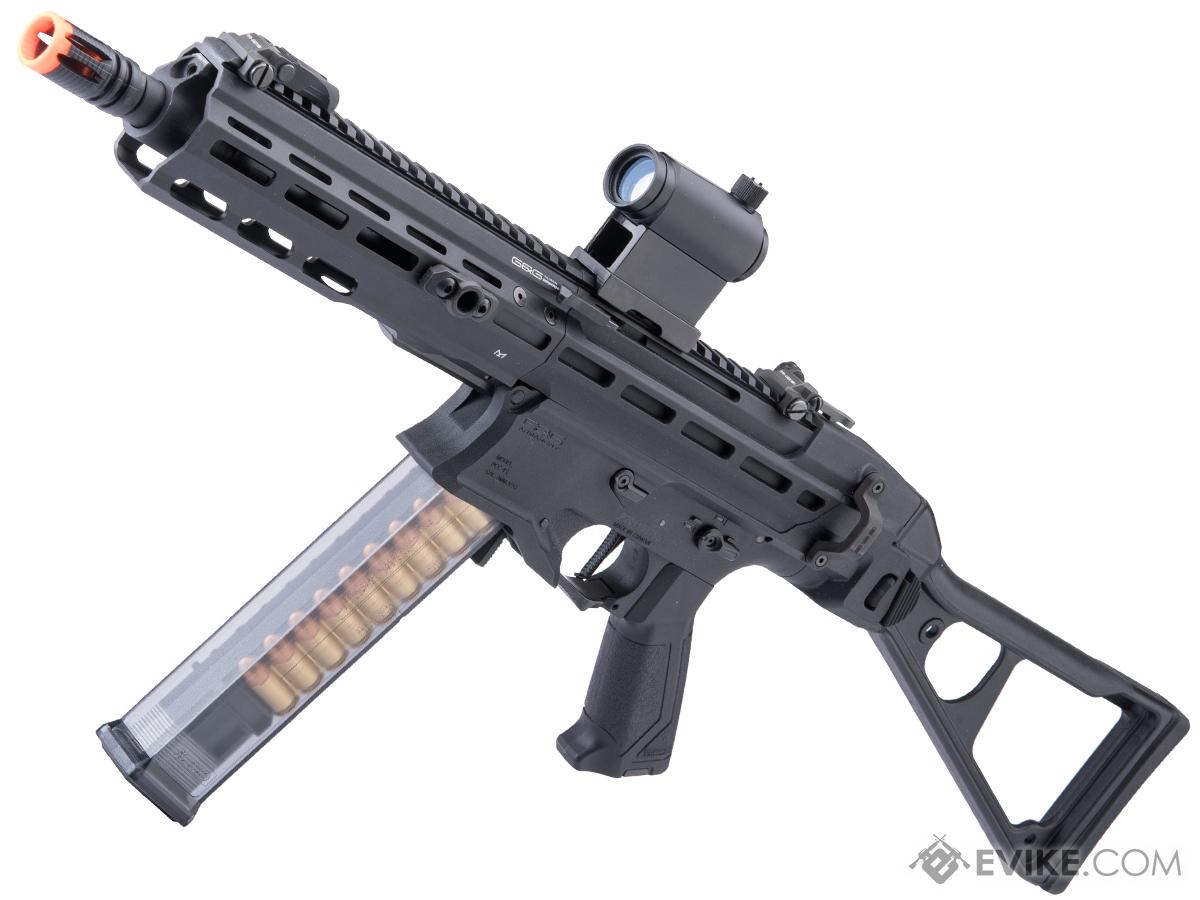 G&G PCC45 Airsoft Electric SMG (Color: Black)