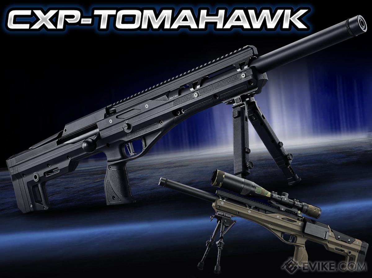 EMG x ICS CXP-TOMAHAWK Bolt Action Sniper Rifles (Color: Black / Rifle Only)