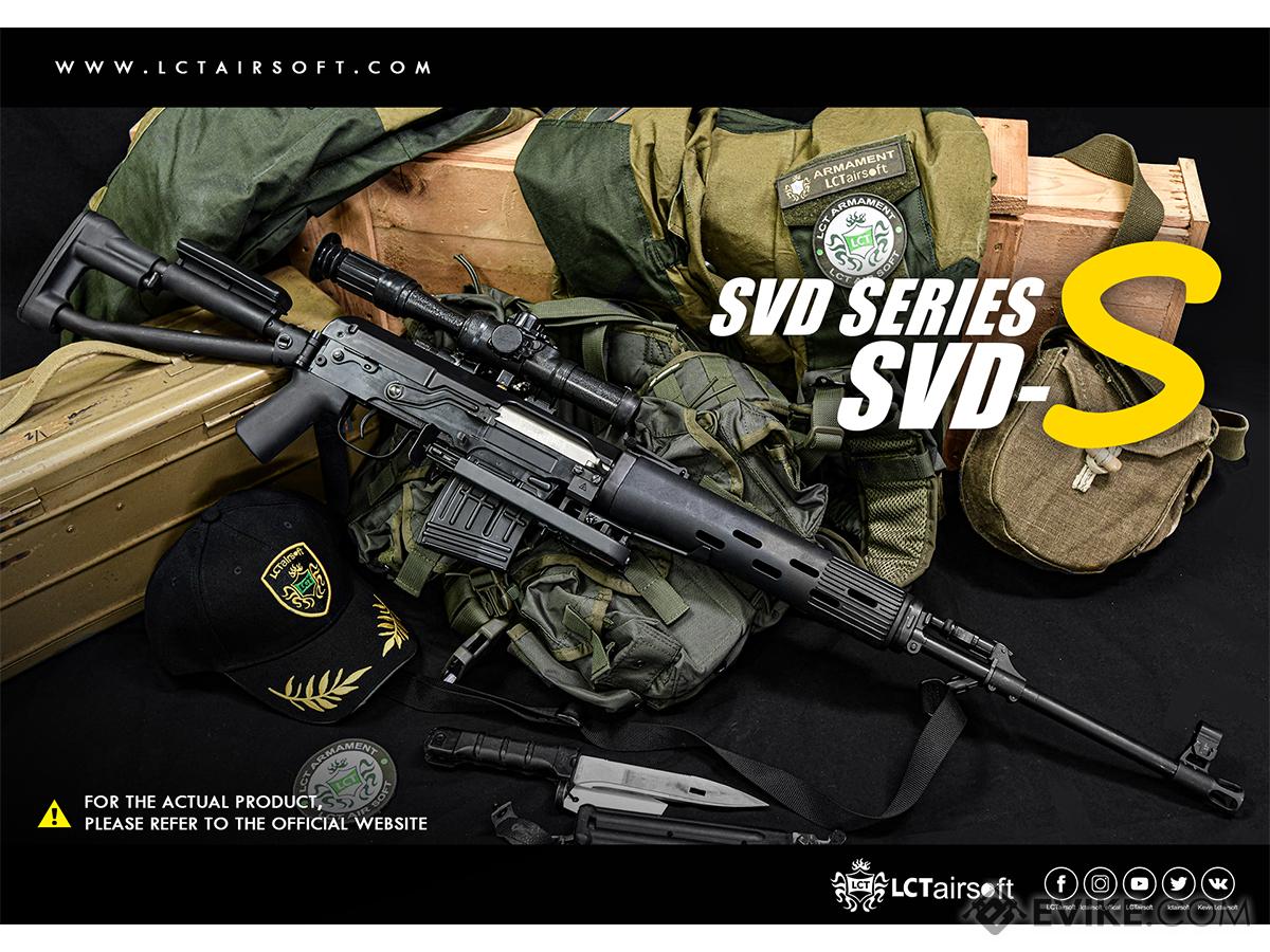 LCT Airsoft SVD-S Airsoft AEG Sniper Rifle