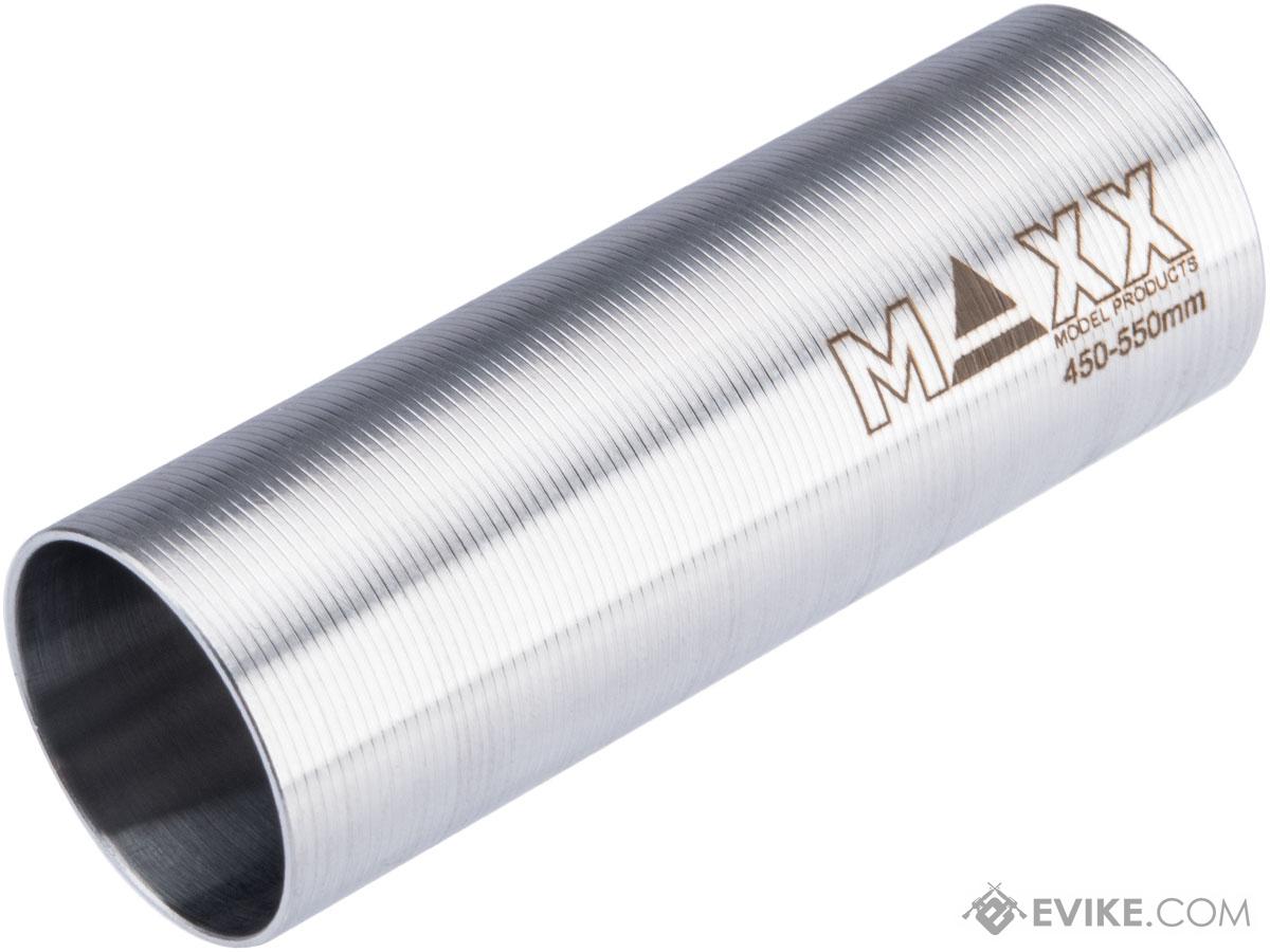 Maxx Model CNC Hardened Stainless Steel Airsoft AEG Cylinder (Model: Type A / 450-550mm)