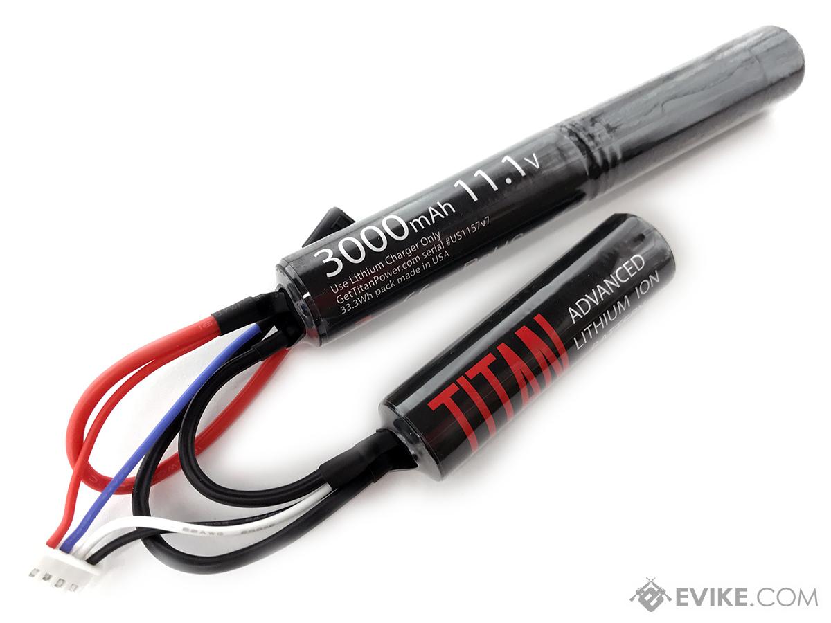 Titan Power 11.1v 3000mAh 16C Nunchuck Type Li-Ion Battery (Connector: Standard Deans)