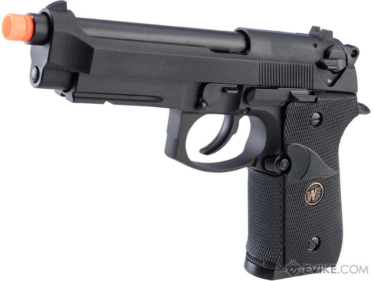 WE-Tech M9A1 Full Metal Gas Blowback Pistol (Color: Black / Gun Only)